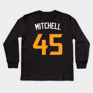 Donovan Mitchell Kids Long Sleeve T-Shirt